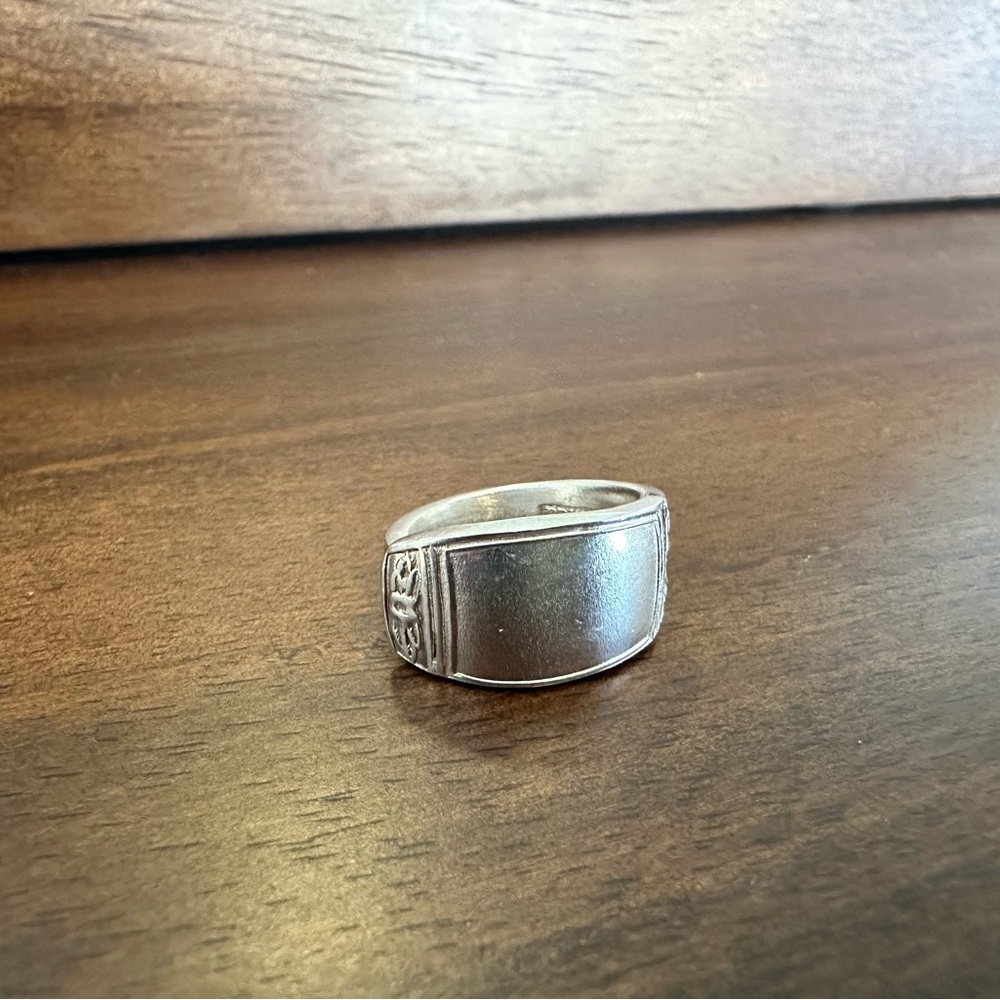 Silver Plated Spoon Ring - Picture 5 of 14
